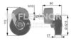 FLENNOR FS99277 Tensioner Pulley, v-ribbed belt